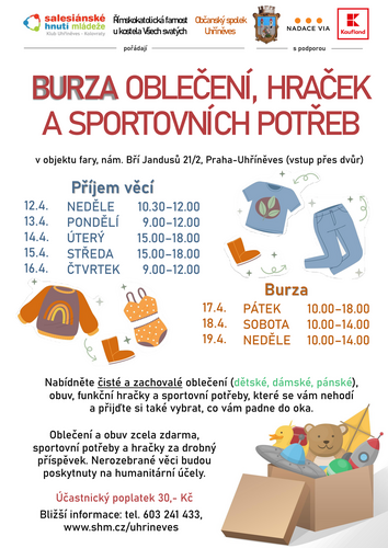 Burza oblečení Burza oblečení